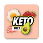 keto diet - weight loss app android application logo